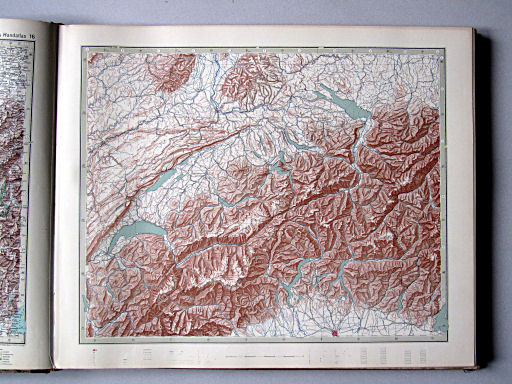 Stielers Hand-Atlas, Studienausgabe
16. Schweizer Alpen