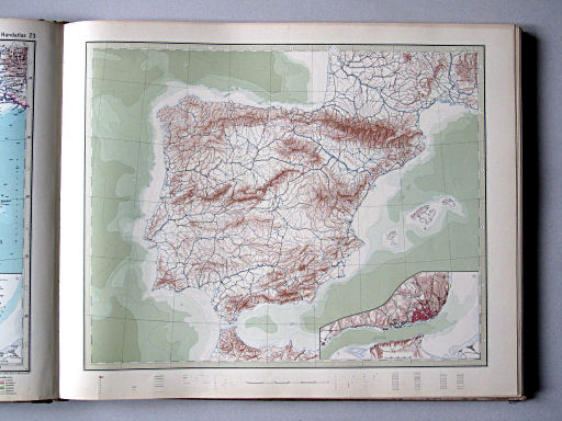 Stielers Hand-Atlas, Studienausgabe
23. Spanien - Portugal