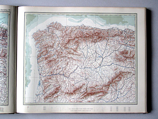 Stielers Hand-Atlas, Studienausgabe
24. Nordwestspanien