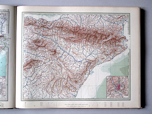 Stielers Hand-Atlas, Studienausgabe
25. Nordostspanien