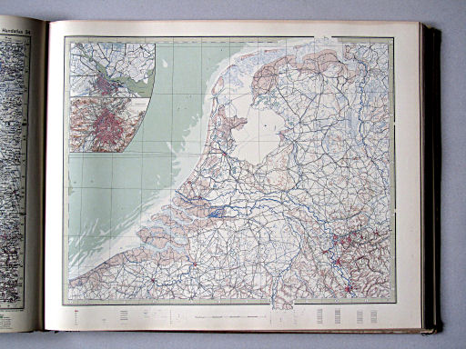 Stielers Hand-Atlas, Studienausgabe
34. Niederlande