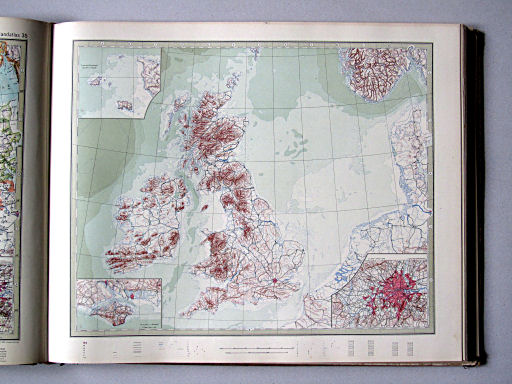 Stielers Hand-Atlas, Studienausgabe
35. Die Britischen Inseln