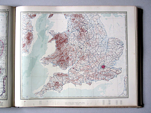 Stielers Hand-Atlas, Studienausgabe
37. England