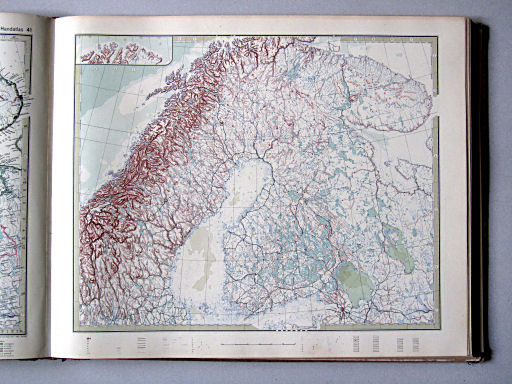 Stielers Hand-Atlas, Studienausgabe
41. Nordskandinavien - Finnland