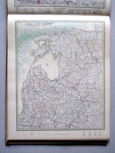 Stielers Hand-Atlas, Studienausgabe
43. Estland - Lettland - Litauen
