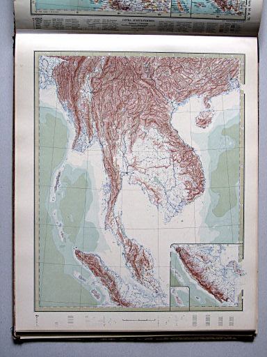 Stielers Hand-Atlas, Studienausgabe
71. Hinterindien