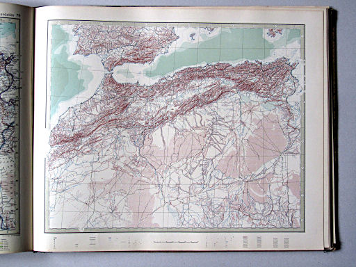 Stielers Hand-Atlas, Studienausgabe
79. Marokko - Algerien - Tunis