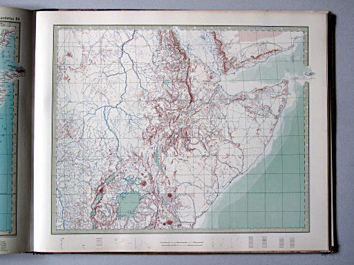 Stielers Hand-Atlas, Studienausgabe
84. Abessinien - Somaliländer