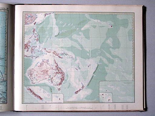 Stielers Hand-Atlas, Studienausgabe
88. Australien - Polynesien