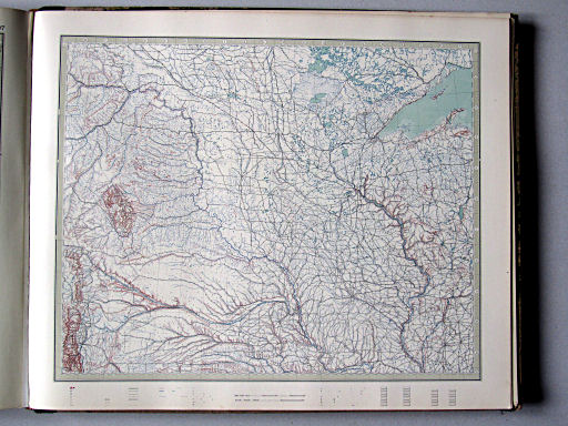 Stielers Hand-Atlas, Studienausgabe
97. Vereinigte Staaten, N