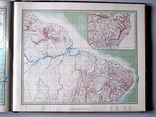 Stielers Hand-Atlas, Studienausgabe
106. Nordbrasilien
