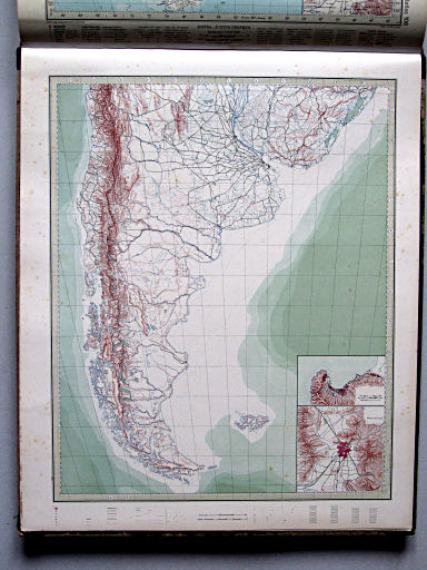 Stielers Hand-Atlas, Studienausgabe
108. Südchile - Patagonien