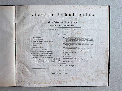 Stielers Schul-Atlas, 1821
Titelpagina / Title page