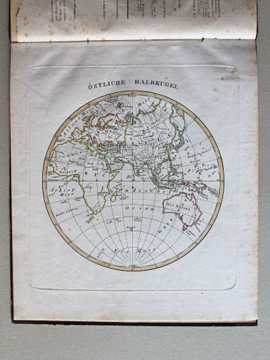 Stielers Schul-Atlas, 1821
I. Östliche Halbkugel