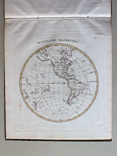 Stielers Schul-Atlas, 1821
II. Westliche Halbkugel
