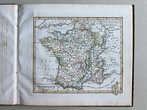 Stielers Schul-Atlas, 1821
V. Frankreich
