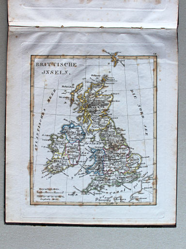 Stielers Schul-Atlas, 1821
VII. Brittische Jnseln