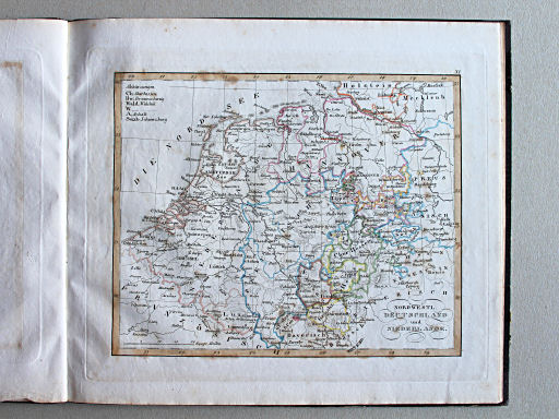 Stielers Schul-Atlas, 1821
XI. Nordwestl. Deutschland und Niederlande