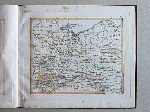 Stielers Schul-Atlas, 1821
XII. Nordöstl. Deutschland