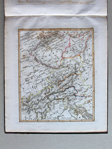 Stielers Schul-Atlas, 1821
XIV. Südöstl. Deutschland