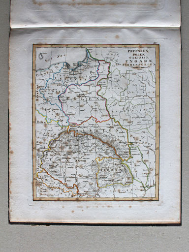 Stielers Schul-Atlas, 1821
XV. Preussen, Polen, Galizien, Ungarn, Siebenbürgen