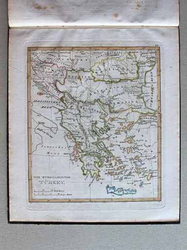 Stielers Schul-Atlas, 1821
XVI. Die Europaeische Türkey