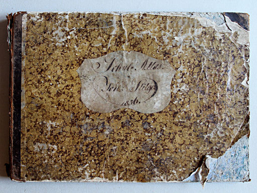 Stielers Schul-Atlas, 1825
Voorkant band / Front cover