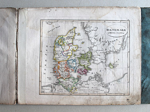 Stielers Schul-Atlas, 1825
IX. Daenemark mit Holstein u. Lauenburg