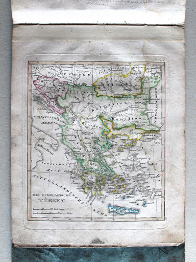 Stielers Schul-Atlas, 1825
XVI. Die Europaeische Türkey