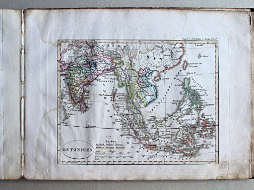 Stielers Schul-Atlas, 1825
Suppl.IV. Ost-Jndien