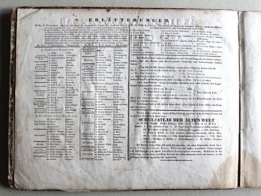 Stielers Schul-Atlas, 1829
Toelichting / Explanations