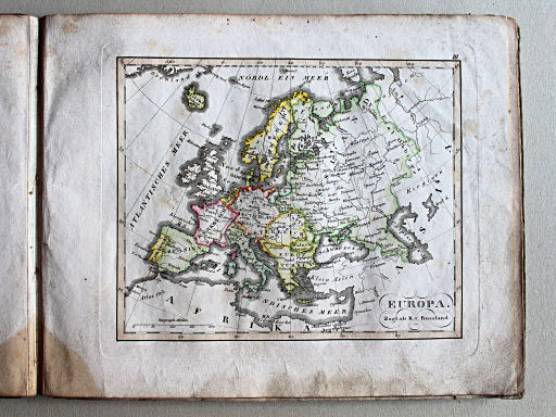Stielers Schul-Atlas, 1829
III. Europa