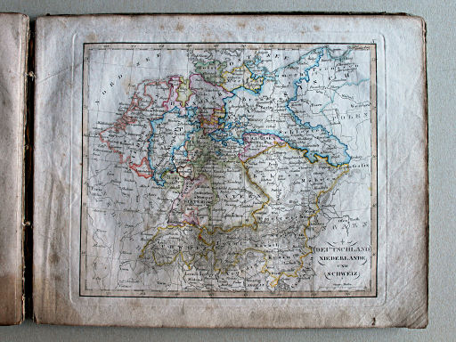 Stielers Schul-Atlas, 1829
X. Deutschland, Niederlande und Schweiz