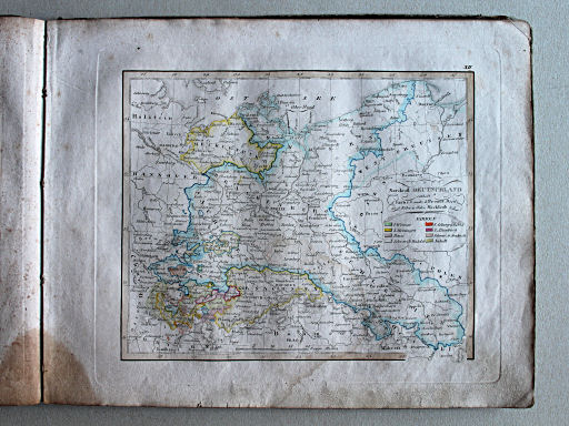 Stielers Schul-Atlas, 1829
XII. Nordöstl. Deutschland