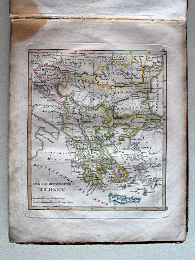 Stielers Schul-Atlas, 1829
XVI. Die Europaeische Türkey