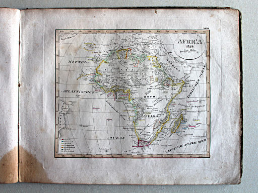Stielers Schul-Atlas, 1829
XVIII. Africa