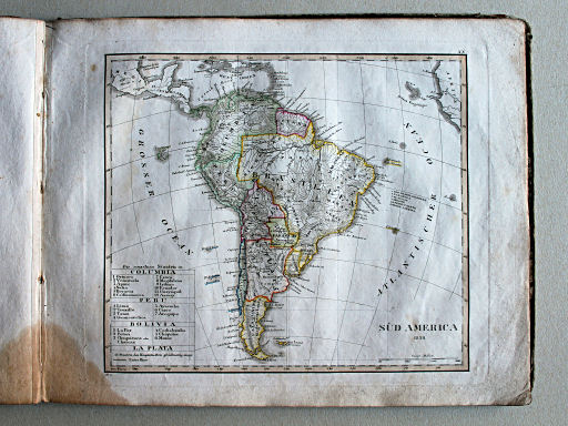 Stielers Schul-Atlas, 1829
XX. Süd-America