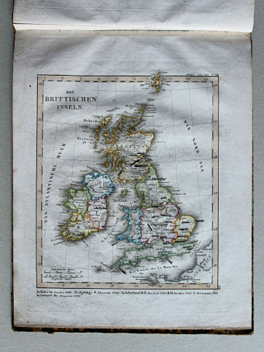 Stielers Schul-Atlas, 1834
VII. Die Brittischen Inseln