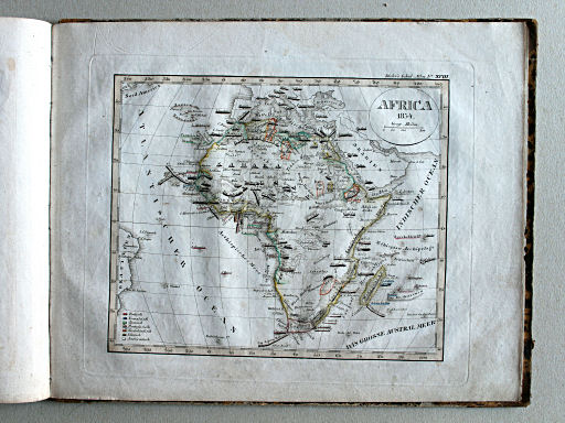 Stielers Schul-Atlas, 1834
XVIII. Africa