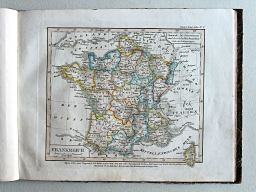 Stielers Schul-Atlas, 1835
V. Frankreich
