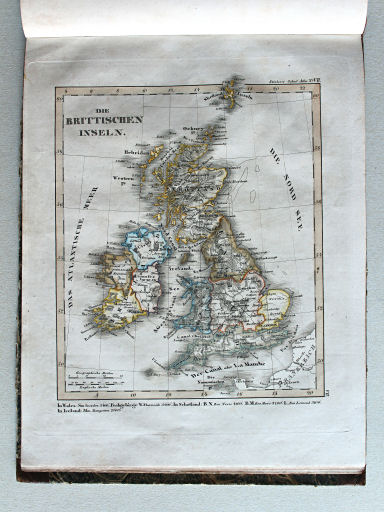 Stielers Schul-Atlas, 1835
VII. Die Brittischen Inseln