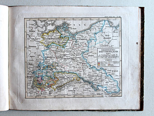 Stielers Schul-Atlas, 1835
XII. Nordöstliches Deutschland