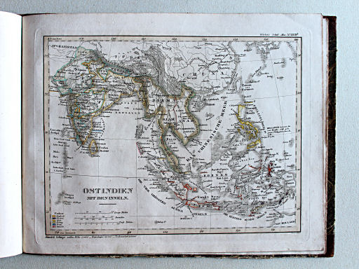 Stielers Schul-Atlas, 1835
XVIIb. Ostindien mit den Inseln