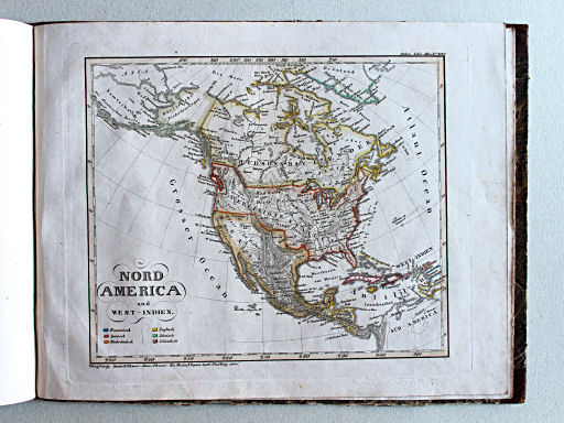Stielers Schul-Atlas, 1835
XIXa. Nord-America und West-Indien
