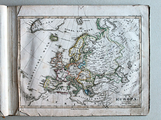 Stielers Schul-Atlas, 1841
III. Europa