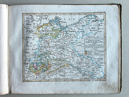 Stielers Schul-Atlas, 1841
XII. Nordöstliches Deutschland