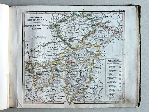 Stielers Schul-Atlas, 1841
XIVa. Süd-Östliches Deutschland