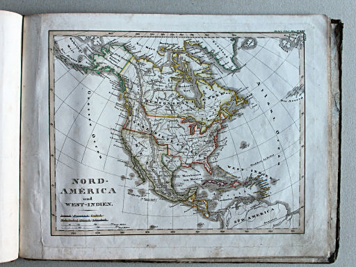 Stielers Schul-Atlas, 1841
XIXa. Nord-America und West-Indien