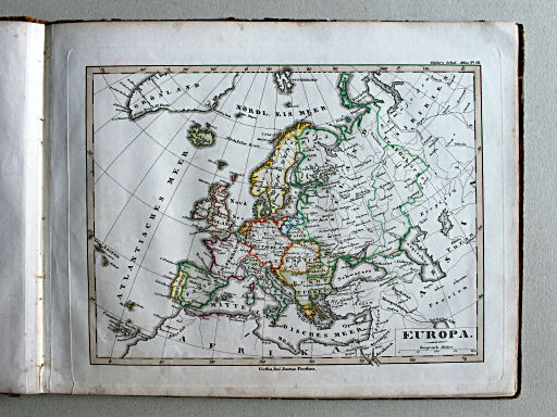 Stielers Schul-Atlas, 1842
III. Europa