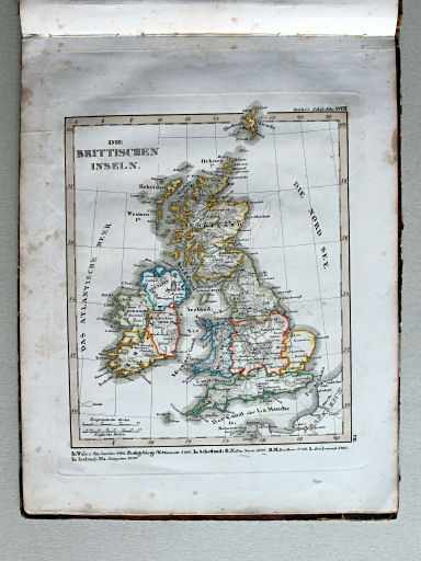 Stielers Schul-Atlas, 1842
VII. Die Brittischen Inseln
